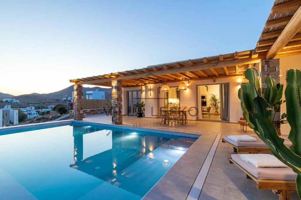 Villa Lefko Mégas Yialós-Nítes 외부 사진