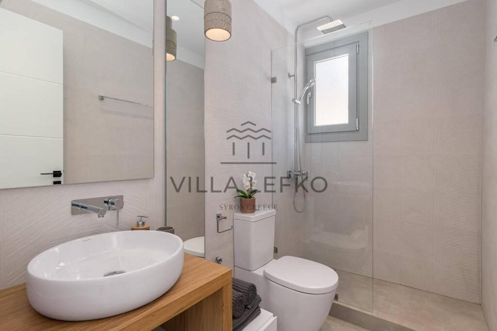 Villa Lefko Mégas Yialós-Nítes 외부 사진